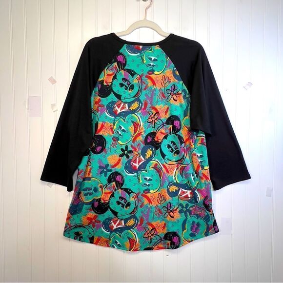 LulaRoe Disney Randy knit 3/4 sleeve shirt size 3xl - Picture 1 of 11